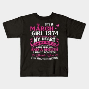 I'm a march girls Kids T-Shirt